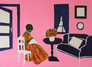 Maja Dror Lildal (Maja Dror) - Pink Livingroom