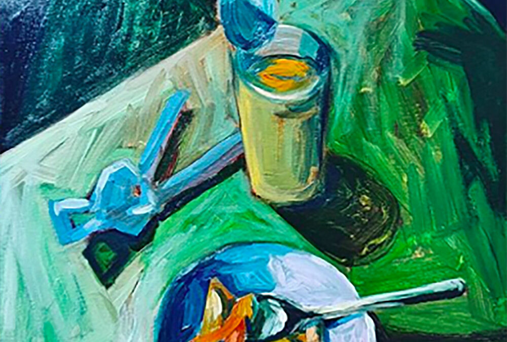 Artist Lauren Shantall’s colourful landscapes are inspired by symbolism and spirituality