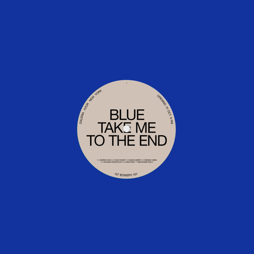 BLUE TAKE ME TO THE END